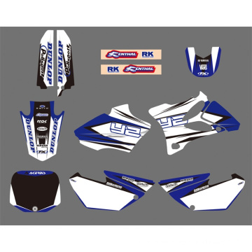 0025 New Style Team Grafiken & Hintergründe Decals Aufkleber Bausätze für YAMAHA Yz85 2002 2003 2004 2005 2006 2007 08 09 10 2011 2012 Motorrad